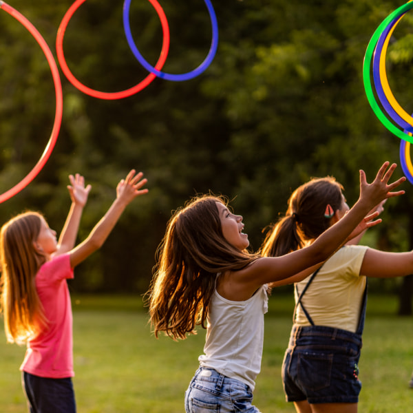 Photo of children playing outside