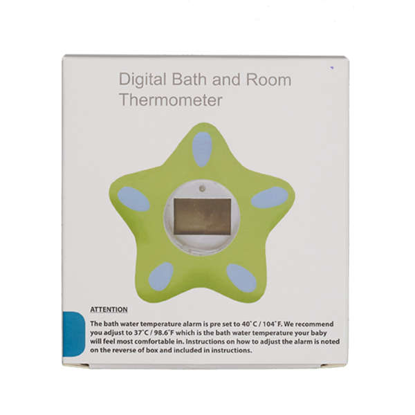 Baby Box digital bath and room thermometer