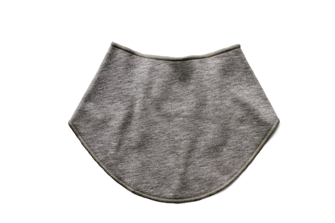 Grey bib from the Baby Box