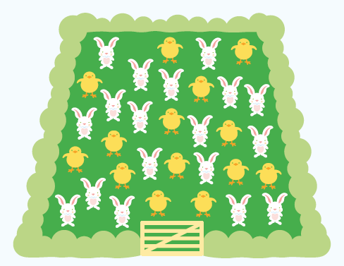 bunnies and chicks